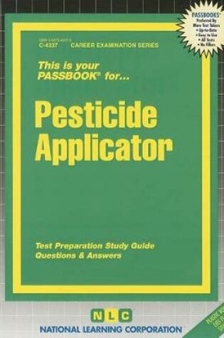 Cover of Pesticide Applicator