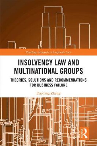 Cover of Insolvency Law and Multinational Groups