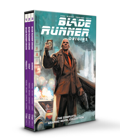 Book cover for Blade Runner Origins 1-3 Boxed Set