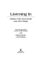 Book cover for Listening in: Children Talk about Books (and Other Things)