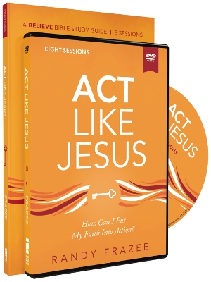 Book cover for Act Like Jesus Study Guide with DVD