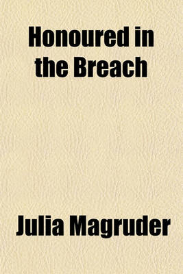 Book cover for Honoured in the Breach