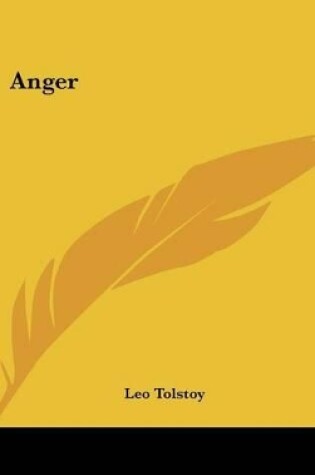 Cover of Anger