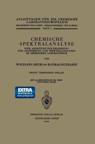 Cover of Chemische Spektralanalyse