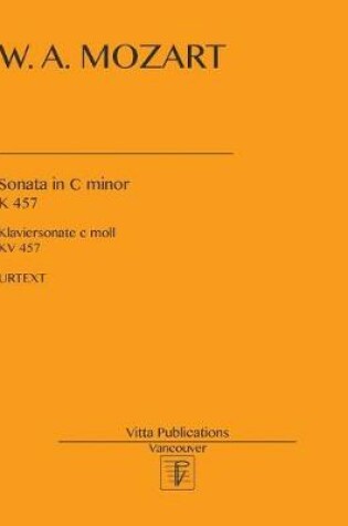 Cover of Sonata in c minor K 457