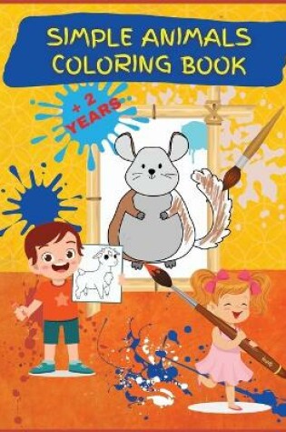 Cover of Simple Animals Coloring Book