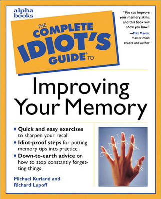 Book cover for The Complete Idiot's Guide to Improving Your Memory