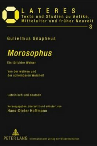 Cover of "Morosophus"