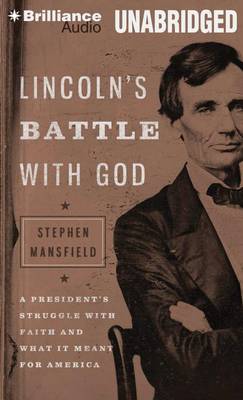 Book cover for Lincoln's Battle with God