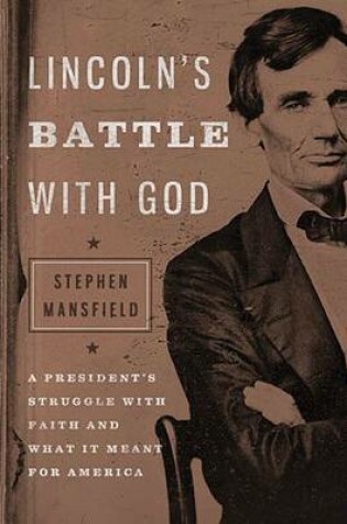 Cover of Lincoln's Battle with God