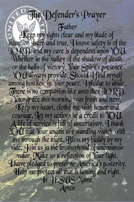 Book cover for The Defender's Prayer Journal - Navy