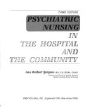 Book cover for Psychiatric Nursing in the Hospital and the Community