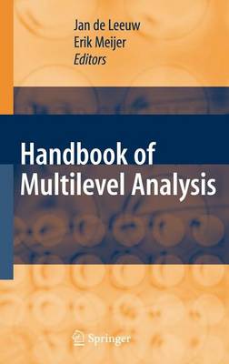 Cover of Handbook of Multilevel Analysis