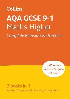 Cover of AQA GCSE 9-1 Maths Higher All-in-One Complete Revision and Practice