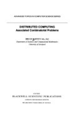 Cover of Distributed Computing