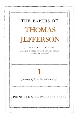 Cover of The Papers of Thomas Jefferson, Volume 1