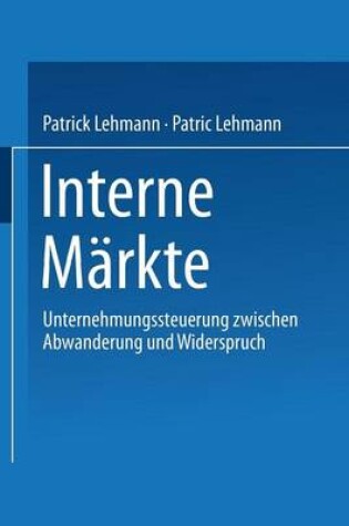 Cover of Interne Märkte