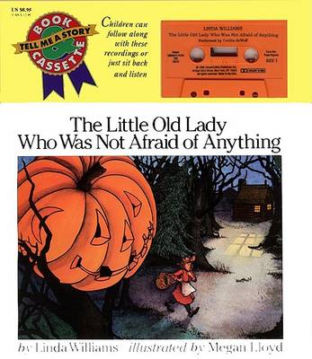 Book cover for The Little Old Lady Who Was Not Afraid of Anything Book and Tape