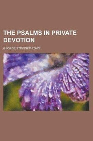 Cover of The Psalms in Private Devotion