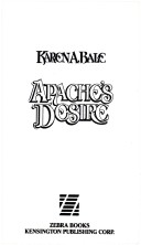 Book cover for Apache's Desire