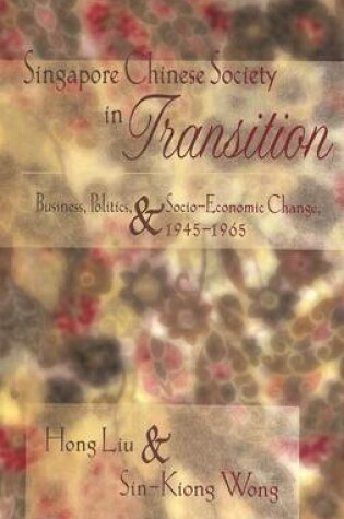 Cover of Singapore Chinese Society in Transition