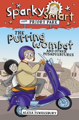 Book cover for Sparky Smart from Priory Park: The Purring Wombat and other mishaps