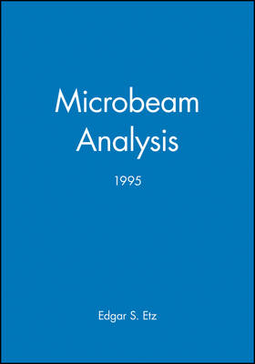 Cover of Microbeam Analysis–1995