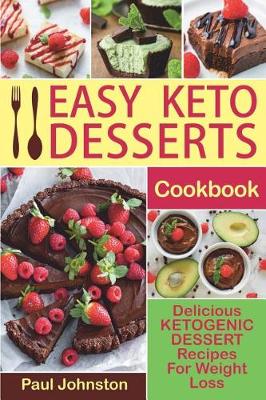 Book cover for Easy Keto Desserts Cookbook