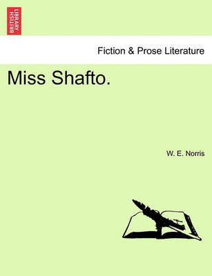 Book cover for Miss Shafto.