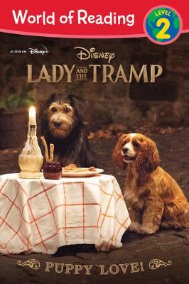 Book cover for Lady and the Tramp: Puppy Love!