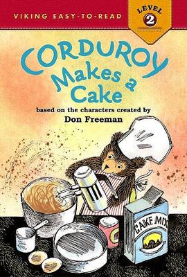 Book cover for Corduroy Makes A Cake