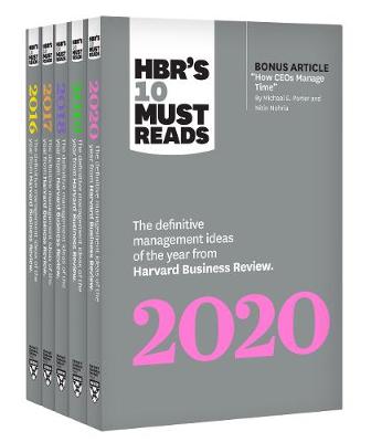 Book cover for 5 Years of Must Reads from HBR: (5 Books)
