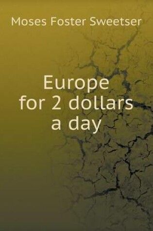 Cover of Europe for 2 dollars a day