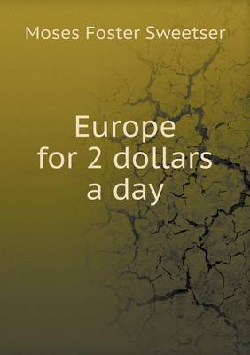 Book cover for Europe for 2 dollars a day