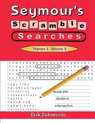 Book cover for Seymour's Scramble Searches - Themes 3 - Volume 3