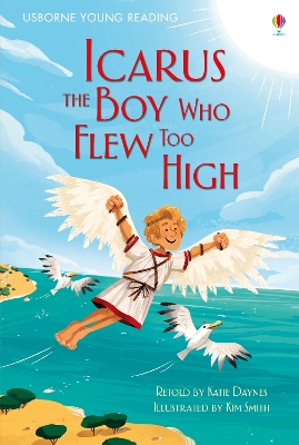 Book cover for Icarus, the Boy Who Flew Too High