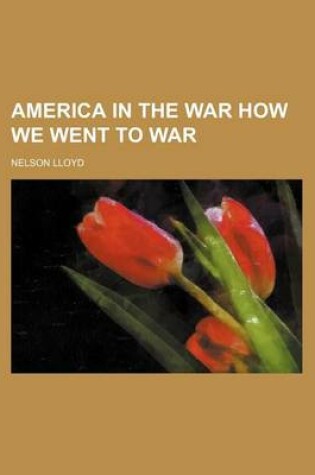 Cover of America in the War How We Went to War