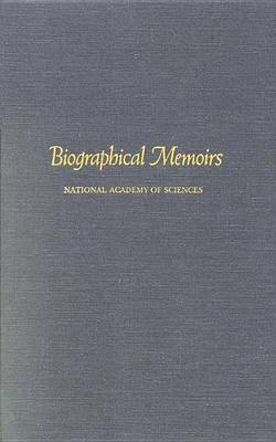 Book cover for Biographical Memoirs V.70