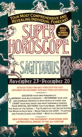 Book cover for Super Horoscope: Sagittarius