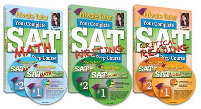 Book cover for Private Tutor - Complete SAT Prep Course - 3 Books & 6 DVDs - Student Version