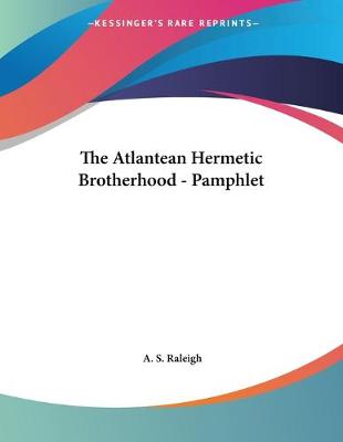 Book cover for The Atlantean Hermetic Brotherhood - Pamphlet