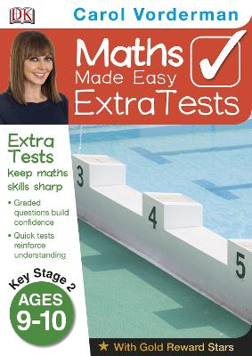 Book cover for Maths Made Easy Extra Tests Ages 9-10 Key Stage 2