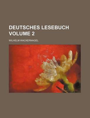 Book cover for Deutsches Lesebuch Volume 2