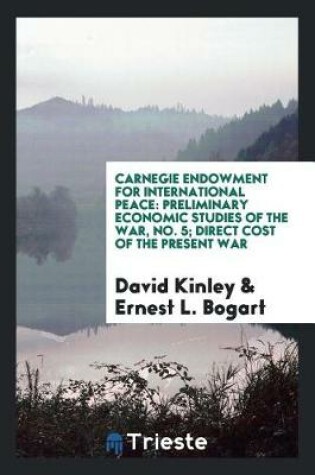 Cover of Carnegie Endowment for International Peace