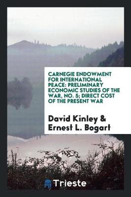 Book cover for Carnegie Endowment for International Peace