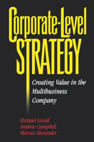 Cover of Corporate-level Strategy