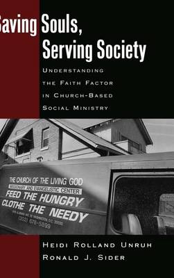 Book cover for Saving Souls, Serving Society: Understanding the Faith Factor in Church-Based Social Ministry