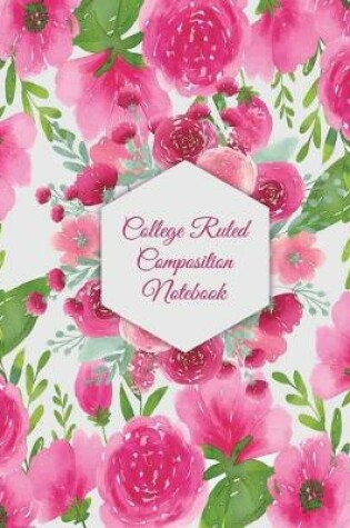 Cover of College Ruled Composition Notebook