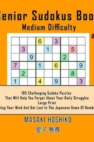 Cover of Senior Sudokus Book Medium Difficulty #1