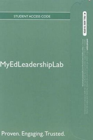 Cover of NEW MyLab Ed Leadership with Pearson eText -- Standalone Access Card -- for The Basic Guide to SuperVision and Instructional Leadership